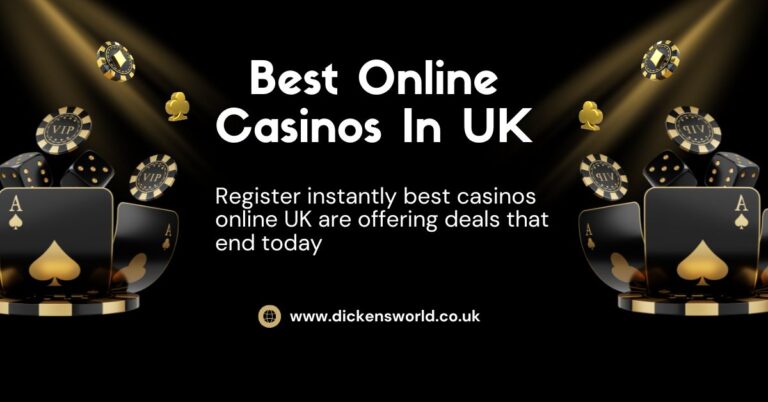 Register instantly best casinos online UK are offering deals that end today