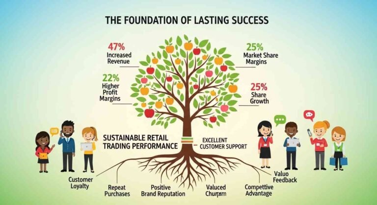 Importance of Customer Support for Sustainable Retail Trading Performance