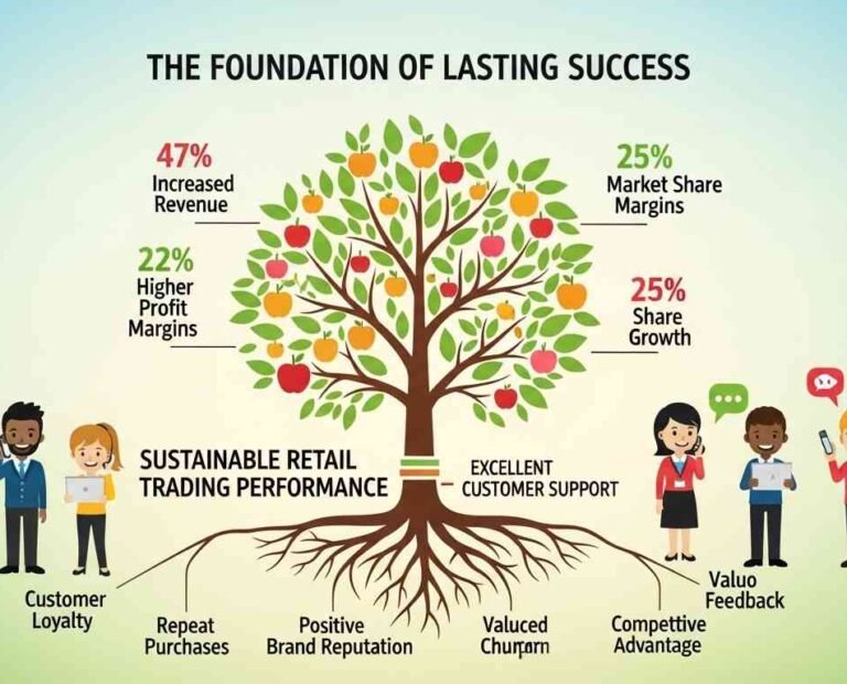 Importance of Customer Support for Sustainable Retail Trading Performance