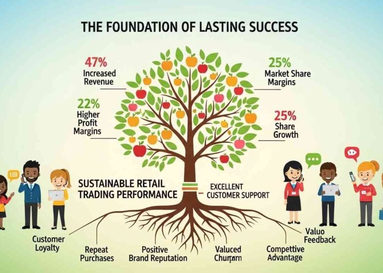 Importance of Customer Support for Sustainable Retail Trading Performance
