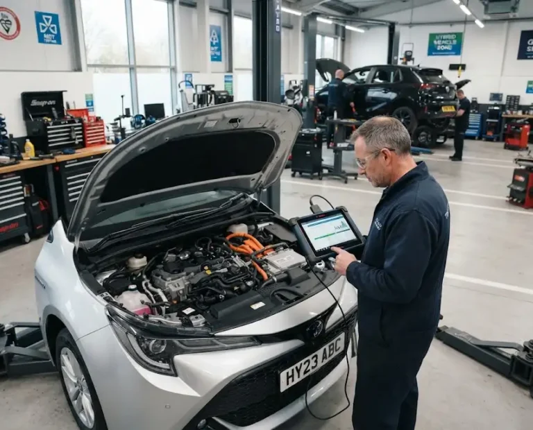 Hybrid servicing for modern vehicles in the UK