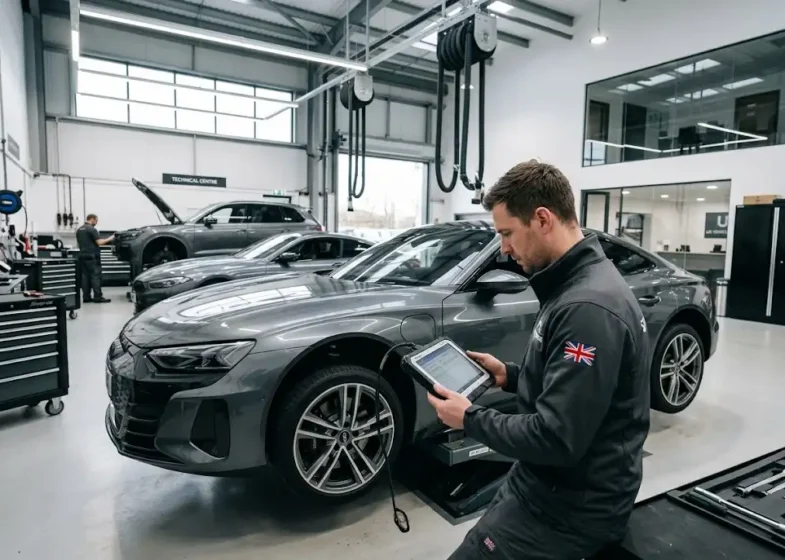 manufacturer servicing UK for premium vehicle maintenance