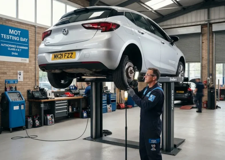 MOT and service inspection for UK vehicle owners