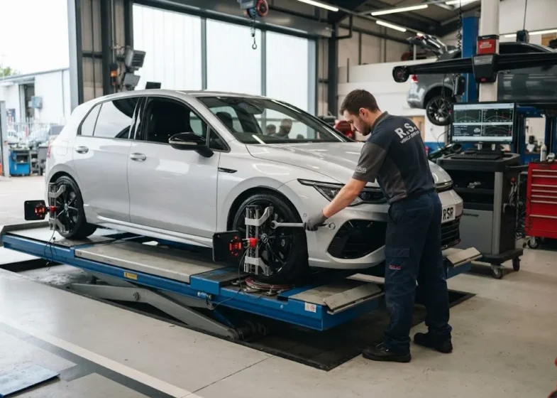 Wheel alignment service for UK vehicles and tyre maintenance