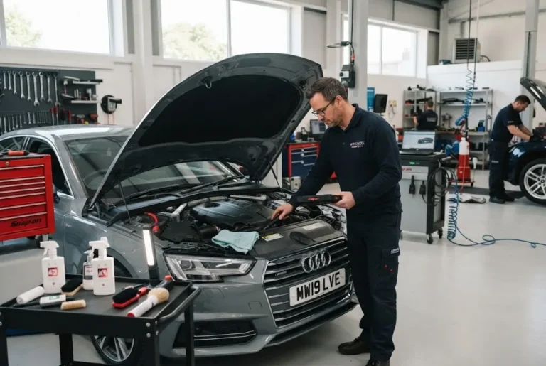 Auto care services for professional vehicle care and maintenance
