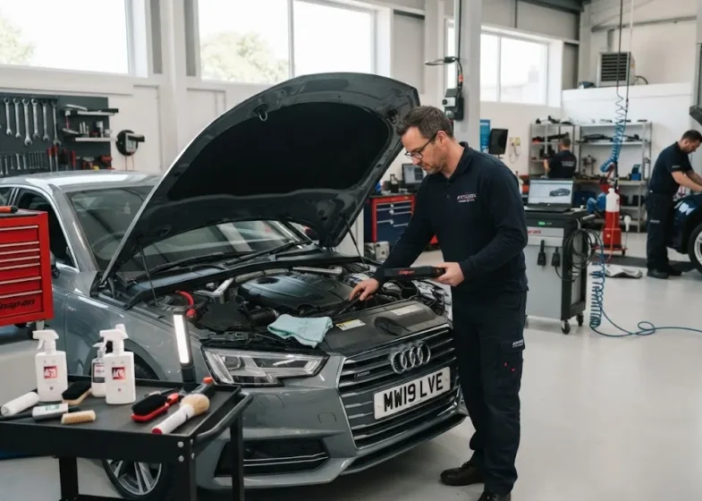 Auto care services for professional vehicle care and maintenance